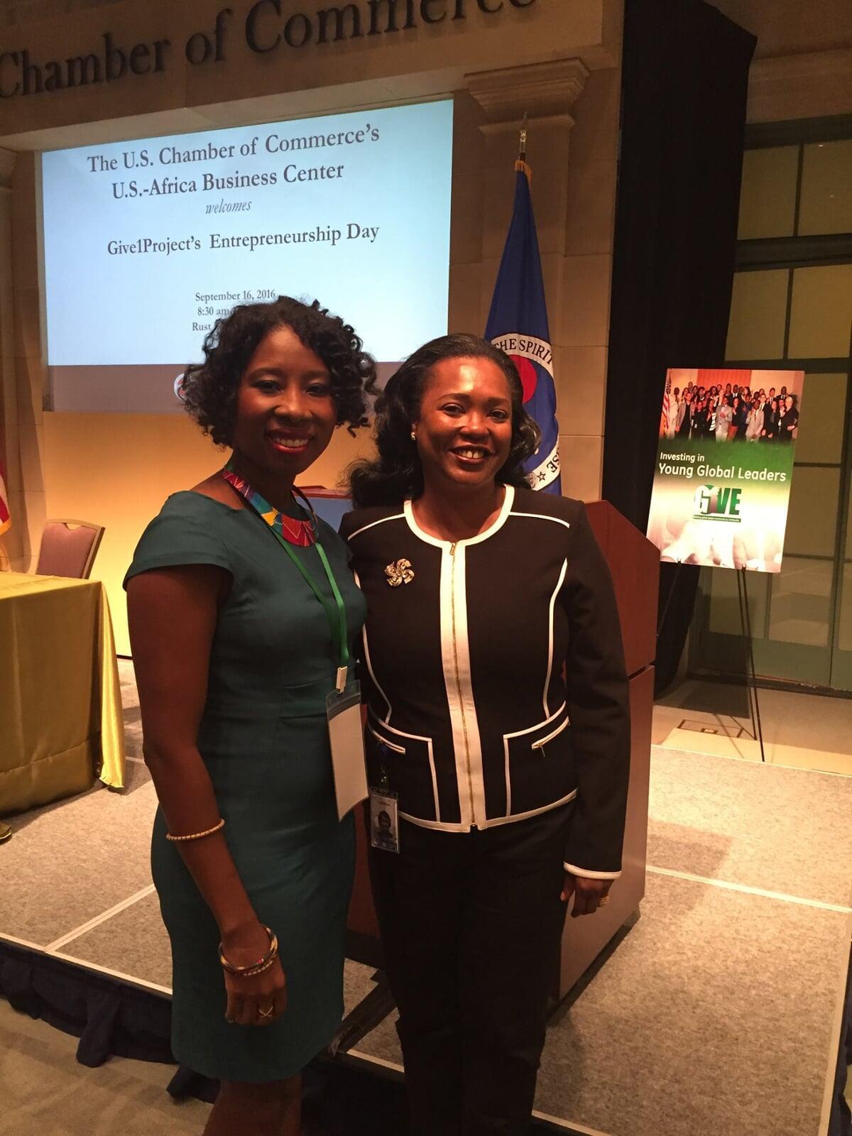 Animation à la US Chamber of Commerce